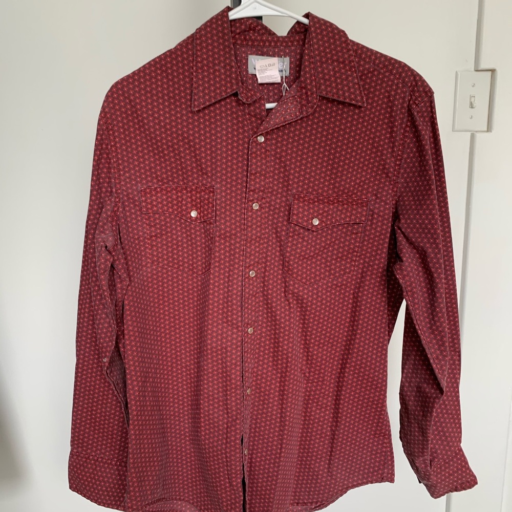 Wrangler Long Sleeve Button Up